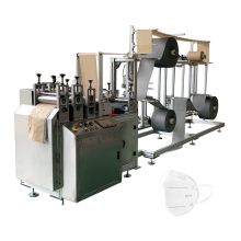 automatic KN95 N95 face mask making machine with nose strip